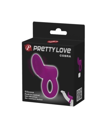 PRETTY LOVE - COBRA Violet - Pierścień Erekcyjny