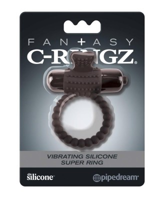 FCR Vibrating Silicone Super R - Pierścień Erekcyjny