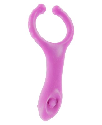 Vibrating Clit-Stim C-Ring Purple
