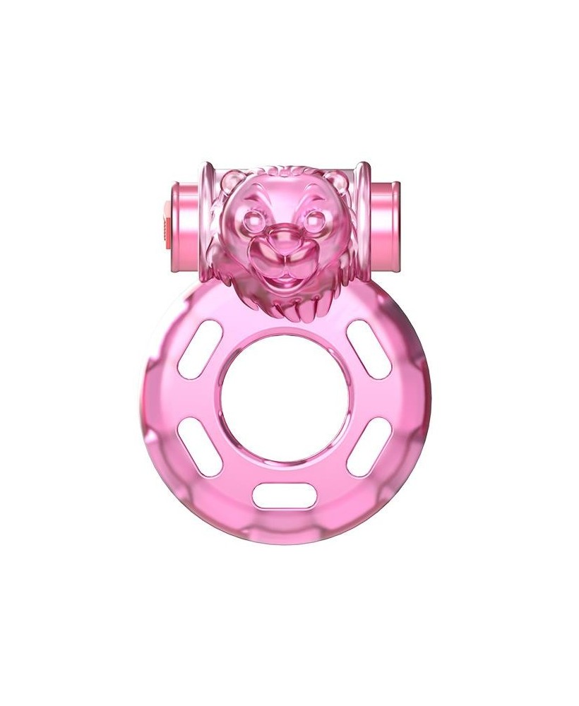 BAILE - Vibrating Cock Ring Bear Pink