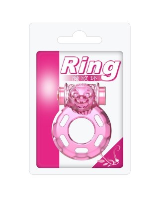 BAILE - Vibrating Cock Ring Bear Pink