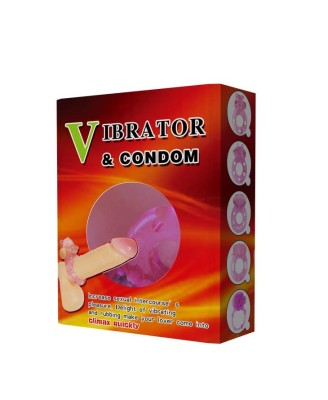 BAILE - Cockring VIBRATOR & CONDOM