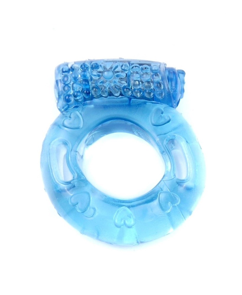 Pierścień-Vibrating CockRing Blue