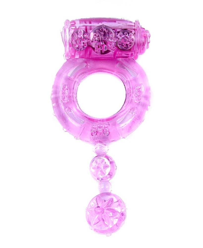Pierścień-Vibrating CockRing Pink