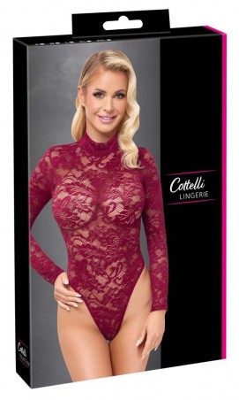 Lace Body Czerwone - XL