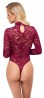 Lace Body Czerwone - XL