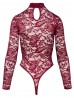Lace Body Czerwone - XL