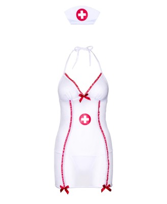 Hot Nurse Roleplay Set White