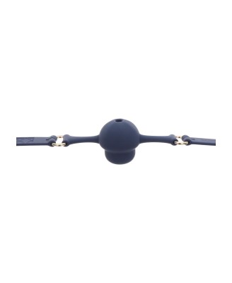 Silicone Mouth Gag Blue
