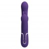 PRETTY LOVE - Cammy Dark Purple, Twinkled Tenderness, 7 thumping functions 7 vibration functions 4 rolling functions