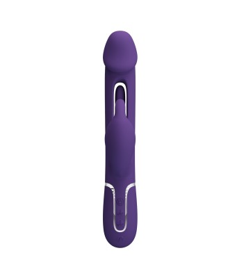 PRETTY LOVE - Kampas dark Purple, 7 vibration functions 4 licking settings