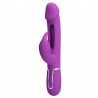 PRETTY LOVE - Kampas Purple, 7 vibration functions 4 licking settings