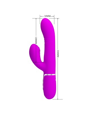 PRETTY LOVE - Mariana Purple, 7 vibration functions 7 thrusting settings, 4 rolling functions, 4 nodding functions