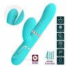 PRETTY LOVE - Mariana light blue, 7 vibration functions, 7 thrusting settings, 4 rolling functions, 4 nodding functions