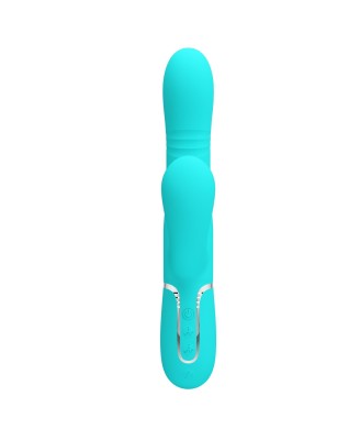 PRETTY LOVE - Mariana light blue, 7 vibration functions, 7 thrusting settings, 4 rolling functions, 4 nodding functions