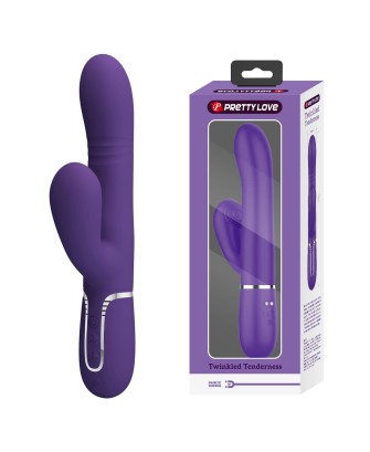 PRETTY LOVE - Mariana dark purple, 7 vibration functions, 7 thrusting settings, 4 rolling functions,4 nodding functions