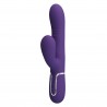 PRETTY LOVE - Mariana dark purple, 7 vibration functions, 7 thrusting settings, 4 rolling functions,4 nodding functions
