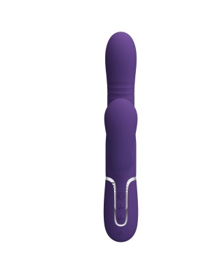 PRETTY LOVE - Mariana dark purple, 7 vibration functions, 7 thrusting settings, 4 rolling functions,4 nodding functions