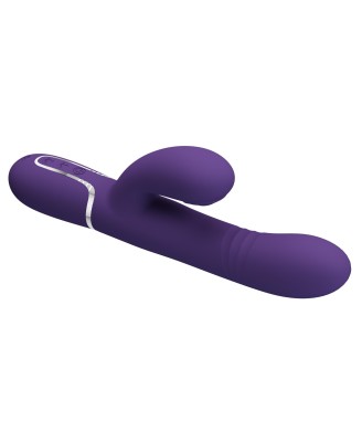 PRETTY LOVE - Mariana dark purple, 7 vibration functions, 7 thrusting settings, 4 rolling functions,4 nodding functions