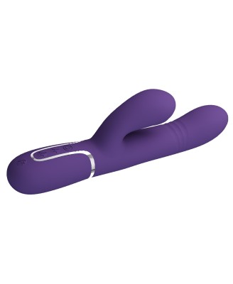 PRETTY LOVE - Mariana dark purple, 7 vibration functions, 7 thrusting settings, 4 rolling functions,4 nodding functions