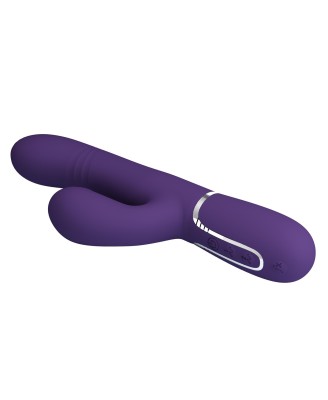 PRETTY LOVE - Mariana dark purple, 7 vibration functions, 7 thrusting settings, 4 rolling functions,4 nodding functions