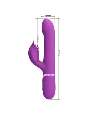 PRETTY LOVE - Falin Purple, 7 vibration functions 4 rolling functions Memory function