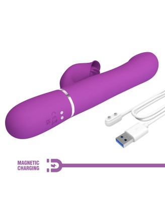 PRETTY LOVE - Falin Purple, 7 vibration functions 4 rolling functions Memory function