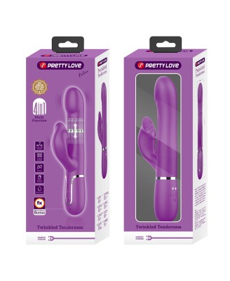 PRETTY LOVE - Falin Purple, 7 vibration functions 4 rolling functions Memory function