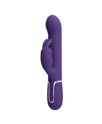 PRETTY LOVE - Coale dark Purple, 7 vibration functions 4 rotation functions 4 thrusting settings
