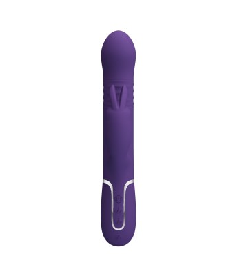 PRETTY LOVE - Coale dark Purple, 7 vibration functions 4 rotation functions 4 thrusting settings