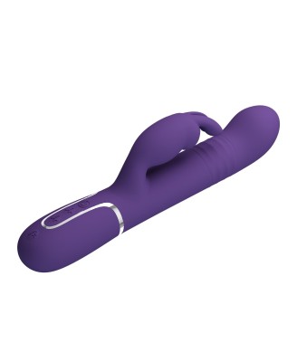 PRETTY LOVE - Coale dark Purple, 7 vibration functions 4 rotation functions 4 thrusting settings