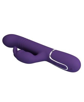 PRETTY LOVE - Coale dark Purple, 7 vibration functions 4 rotation functions 4 thrusting settings