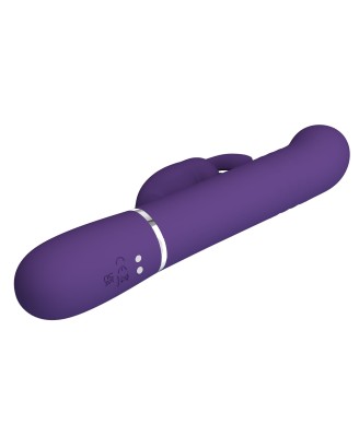 PRETTY LOVE - Coale dark Purple, 7 vibration functions 4 rotation functions 4 thrusting settings