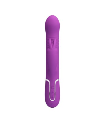 PRETTY LOVE - Coale Purple, 7 vibration functions 4 rotation functions 4 thrusting settings