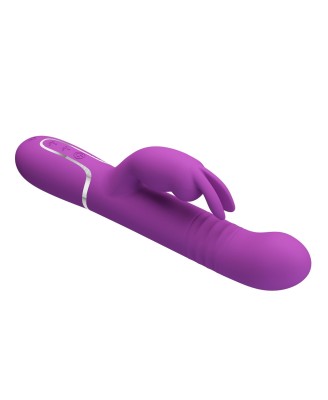 PRETTY LOVE - Coale Purple, 7 vibration functions 4 rotation functions 4 thrusting settings