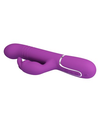 PRETTY LOVE - Coale Purple, 7 vibration functions 4 rotation functions 4 thrusting settings