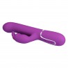 PRETTY LOVE - Coale Purple, 7 vibration functions 4 rotation functions 4 thrusting settings