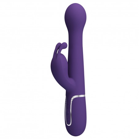 PRETTY LOVE - Dejon dark Purple, 7 vibration functions 4 thrusting settings 4 rotation functions