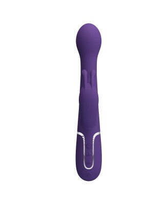 PRETTY LOVE - Dejon dark Purple, 7 vibration functions 4 thrusting settings 4 rotation functions