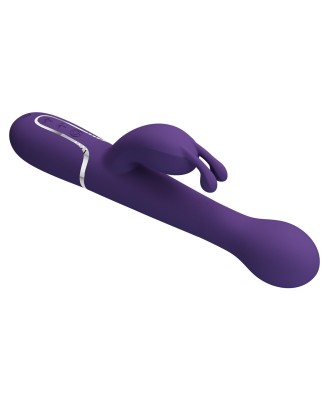 PRETTY LOVE - Dejon dark Purple, 7 vibration functions 4 thrusting settings 4 rotation functions