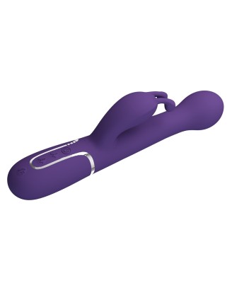 PRETTY LOVE - Dejon dark Purple, 7 vibration functions 4 thrusting settings 4 rotation functions