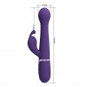 PRETTY LOVE - Dejon dark Purple, 7 vibration functions 4 thrusting settings 4 rotation functions