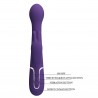 PRETTY LOVE - Dejon dark Purple, 7 vibration functions 4 thrusting settings 4 rotation functions