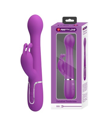 PRETTY LOVE - Dejon Purple, 7 vibration functions 4 thrusting settings 4 rotation functions