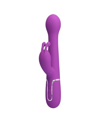 PRETTY LOVE - Dejon Purple, 7 vibration functions 4 thrusting settings 4 rotation functions