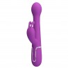 PRETTY LOVE - Dejon Purple, 7 vibration functions 4 thrusting settings 4 rotation functions