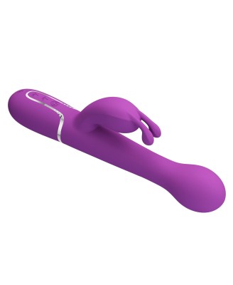 PRETTY LOVE - Dejon Purple, 7 vibration functions 4 thrusting settings 4 rotation functions