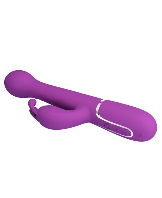 PRETTY LOVE - Dejon Purple, 7 vibration functions 4 thrusting settings 4 rotation functions
