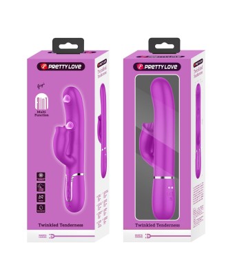 PRETTY LOVE - Gigi Purple, 7 thumping functions 7 licking modes