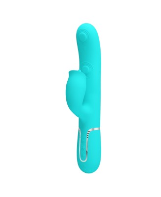 PRETTY LOVE - Gigi light blue, 7 thumping functions 7 licking modes